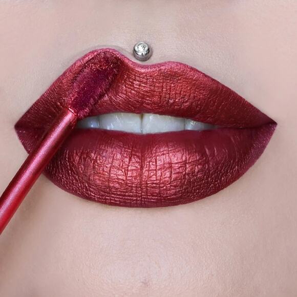 Jeffree Star Velour Liquid Lipstick - POINSETTIA - Picture 1 of 2